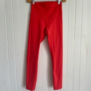 Lululemon long wunder under yoga pants